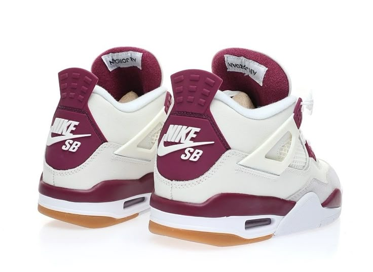 JORDAN4 retro SB RED WINE