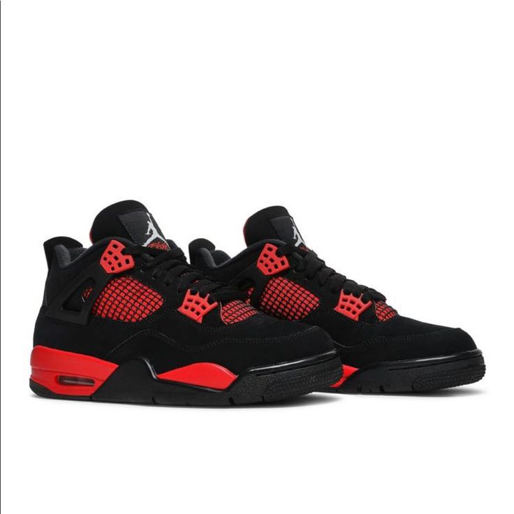 JORDAN4 RED THUNDER